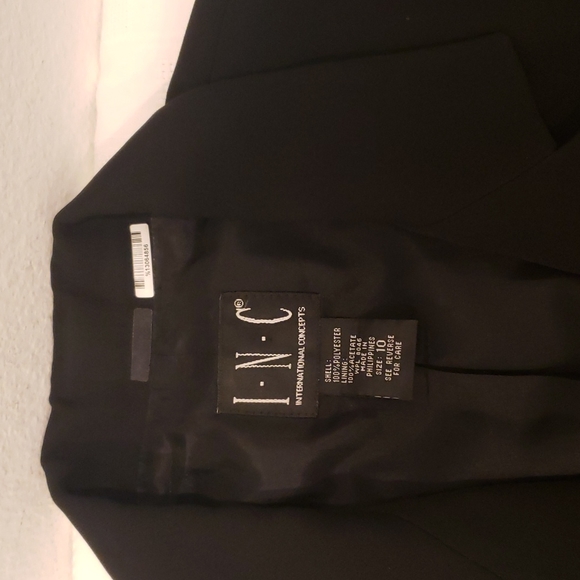 I.N.C Women Black Blazer Size 10  Business look - Picture 12 of 13